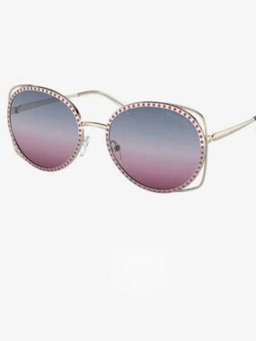 MICHAEL KORS Rialto Light Gold Sunglasses-MK1118B--NEW